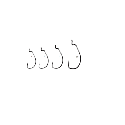 Gamakatsu Hook Worm Offset Ewg Size 1 6 st