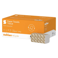 Satino hicycle z-vw 25x23cm 2-laags helder wit (3200 stuks) - thumbnail