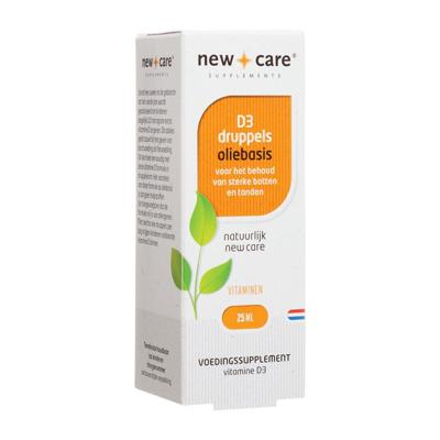 New Care D3 Druppels Oliebasis Vloeibaar Oliebasis 25ml