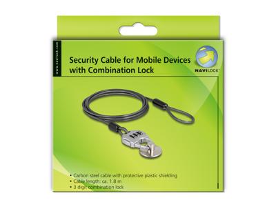 Tablets en smartphone beveiligingskabel