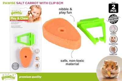 Pawise Salt Carrot w/Clip Pawise Salt Carrot w/Clip