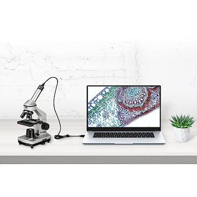 Bresser Optik 88-55001 Junior USB 40X - 1024X Kindermicroscoop Monoculair 1024 x Doorvallend licht