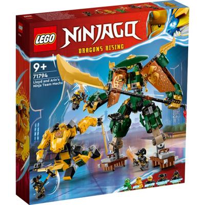 LEGO® Ninjago 71794 De trainingsmecha&apos;s van Lloyd en Arin