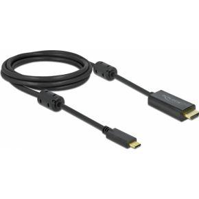 Delock 85970 Actieve USB Type-C naar HDMI-kabel (DP Alt Mode) 4K 60 Hz 2 m Delock 85970 Actieve USB Type-C naar HDMI-kabel (DP Alt Mode) 4K 60 Hz 2 m