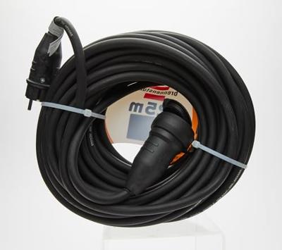 Brennenstuhl Verlengsnoer voor bouwplaatsen IP44 25m zwart H07RN-F 3G2,5 - 1166820