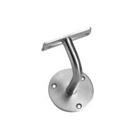 Leuninghouder hol zadel rvs geborst. - thumbnail