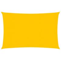 VidaXL Zonnezeil 160 g/m² 3x4,5 m hdpe geel - thumbnail