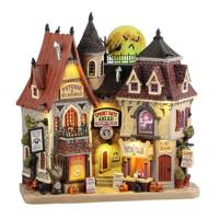 Lemax spooky days ahead verlichte facade Spooky Town 2025 - thumbnail