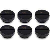 Alphacool Eiszapfen Verschlussschraube G1/4, schwarz Waterkoelingfitting - thumbnail