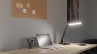 Hansa bureaulamp Breeze, LED, grijs - thumbnail