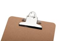 MAUL klemplaat Classic, hardboard karton, A5 staand, bruin - thumbnail