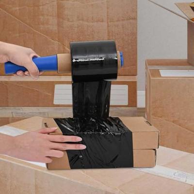 Stretchfolies 50 stuks zwart 23 m 10 cm x 150 m Stretchfolies 50 stuks zwart 23 m 10 cm x 150 m