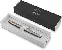 Vulpen Parker Jotter stainless steel GT medium - thumbnail