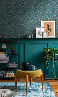 Architects Paper Art of Eden - Blauw - Floral - 390634