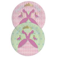 Haza Witbaard Disney princess borden 23cm 8 stuks - thumbnail