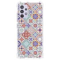 Samsung Galaxy A32 4G | A32 5G Enterprise Editie Anti-Shock Hoesje Tiles Color - thumbnail