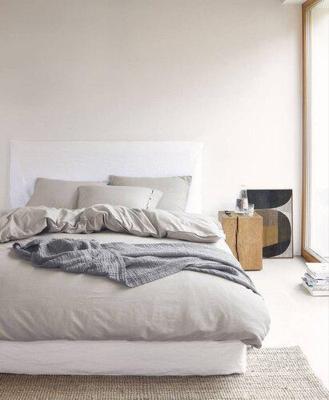 Marc O'Polo Marc O'Polo dekbedovertrek Senja soft oatmeal 260x220