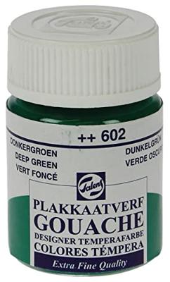 Talens plakkaatvef Extra Fijn flacon van 16 ml, donkergroen Talens plakkaatvef Extra Fijn flacon van 16 ml, donkergroen