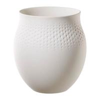 Villeroy & Boch Manufacture Collier Blanc Vaas Perle M 17,5 cm - thumbnail