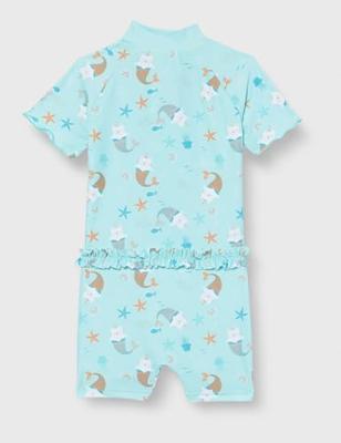 Playshoes zwempak eenhoorn met zeemeermin mint-98-104