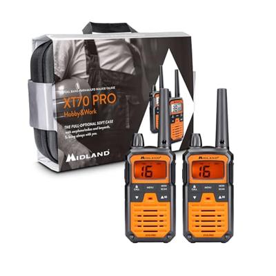 Midland Midland XT70 Pro Kofferset, PMR+LPD, Orange C1465.01 PMR-portofoon