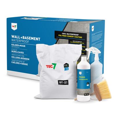 Tec7 wp7-501 kelder + muur waterdicht set 10kg + 1l - 602090000 Tec7 wp7-501 kelder + muur waterdicht set 10kg + 1l - 602090000