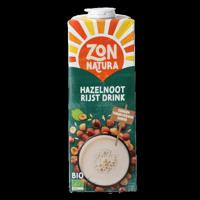 Zonnatura Rijst hazelnoot drink bio 1 Liter - thumbnail