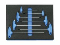 Gedore 2005 CT2-2143 KTX Haakse schroevendraaier T 10, T 15, T 20, T 25, T 27, T 30, T 40 7-delig - thumbnail