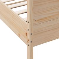 Bedframe zonder matras massief grenenhout 200x200 cm - thumbnail