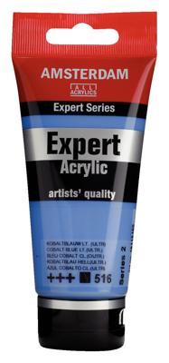 Royal Talens Amsterdam Expert Series Acrylverf Tube 75 ml - Kobaltblauw Licht (Ultramarijn) 516