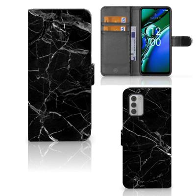 Nokia G42 | Bookcase | Marmer Zwart - Origineel Cadeau Vader