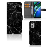 Nokia G42 | Bookcase | Marmer Zwart - Origineel Cadeau Vader - thumbnail