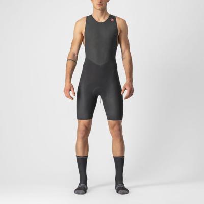 Castelli Elite Speed suit mouwloos zwart heren L Castelli Elite Speed suit mouwloos zwart heren L