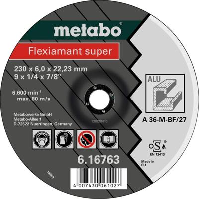 Metabo Accessoires Afbraamschijf Ø 230x6,0x22,2 non-ferro Flexiamant super - 10 stuks - 616763000