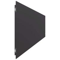 Gazonranden 30 st 20x103 cm koudgewalst staal zwart - thumbnail