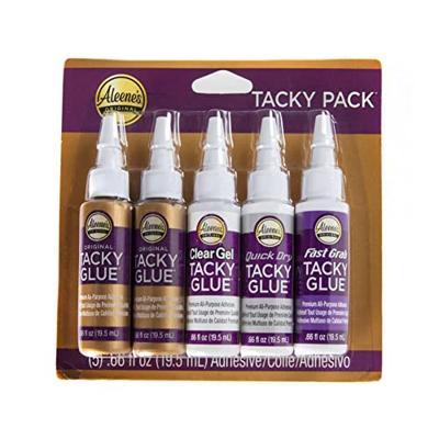 Aleene's • original tacky glue trial pack 19,5ml 5st.