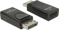 Delock 66234 DisplayPort / HDMI Adapter [1x DisplayPort stekker - 1x HDMI-bus] Zwart 0.00 m - thumbnail