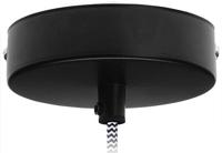 Snoerpendel Hanglamp E27 Fitting Zilver - thumbnail