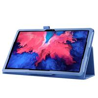 Lunso - Stand flip sleepcover hoes - Lenovo Tab P11 / P11 Plus - Lichtblauw - thumbnail