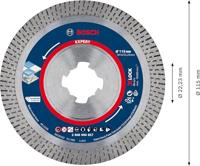 Bosch Accessories 2608900657 EXPERT HardCeramic X-LOCK Diamanten doorslijpschijf Diameter 115 mm Boordiameter 22.23 mm Steen, Beton, Baksteen 1 stuk(s) - thumbnail