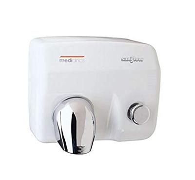 Mediclinics Mediclinics Saniflow handdroger drukknop E88 - wit