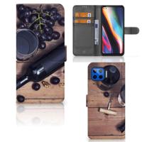 Motorola Moto G 5G Plus | Book Cover | Wijn - thumbnail