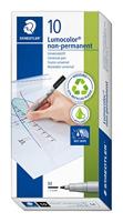 Staedtler Foliestift Lumocolor M non-permanent 315 315-9 Zwart - thumbnail