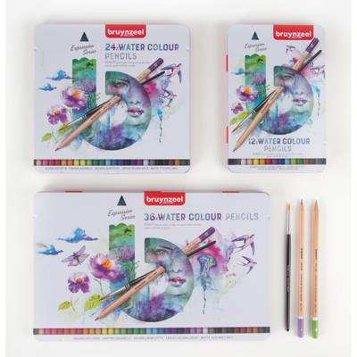 Bruynzeel expression aquarelpotloden blik 36 Bruynzeel expression aquarelpotloden blik 36