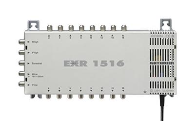 Kathrein EXR 1516 Satelliet multiswitch Ingangen (satelliet): 5 (4 satelliet / 1 terrestrisch) Aantal gebruikers: 16