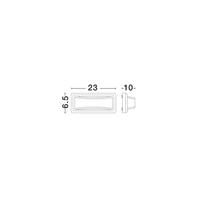 Lyora Grijze wandlampPulsar design - 812103 - thumbnail
