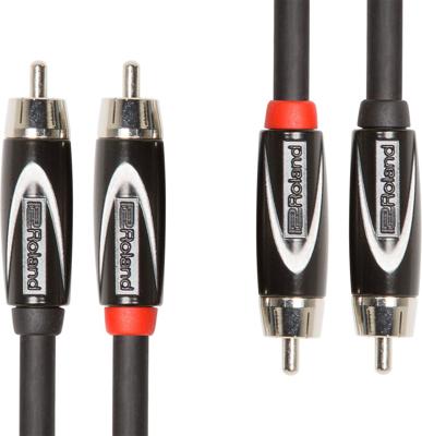 Roland RCC-15-2R2R instrumentenkabel 2x RCA - 2x RCA 4.5 meter Roland RCC-15-2R2R instrumentenkabel 2x RCA - 2x RCA 4.5 meter