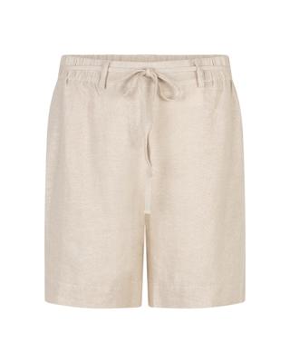 Red Button Cami Short Linen/visco Melange Srb4831 Korte Broeken Pebble