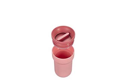 Mepal reisbeker Ellipse 275 ml - nordic pink rvs