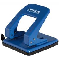 OFFICE products perforator, 40 blad, in metaal, blauw - thumbnail